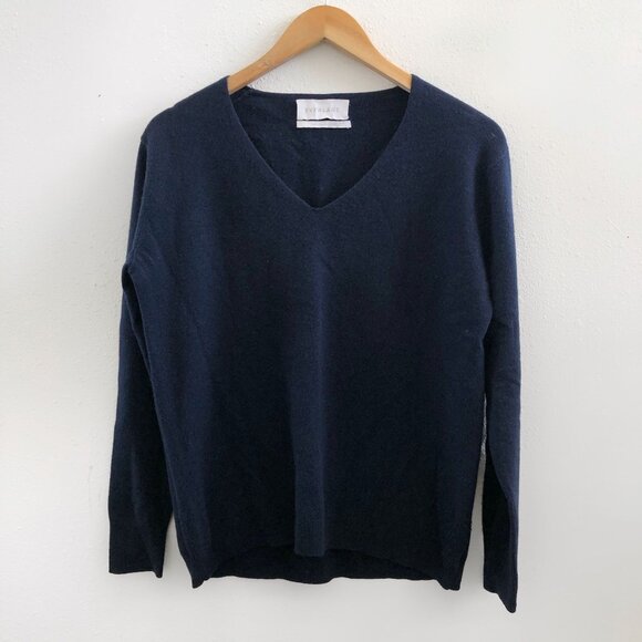 EVERLANE  V- Neck 100% Cashmere Sweater Size Small - Picture 1 of 10
